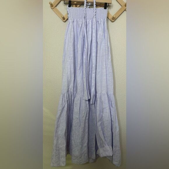 Mara Hoffman Swim Basilia Halter Maxi Dress Coverup in Lavender Sz XS - Picture 12 of 12
